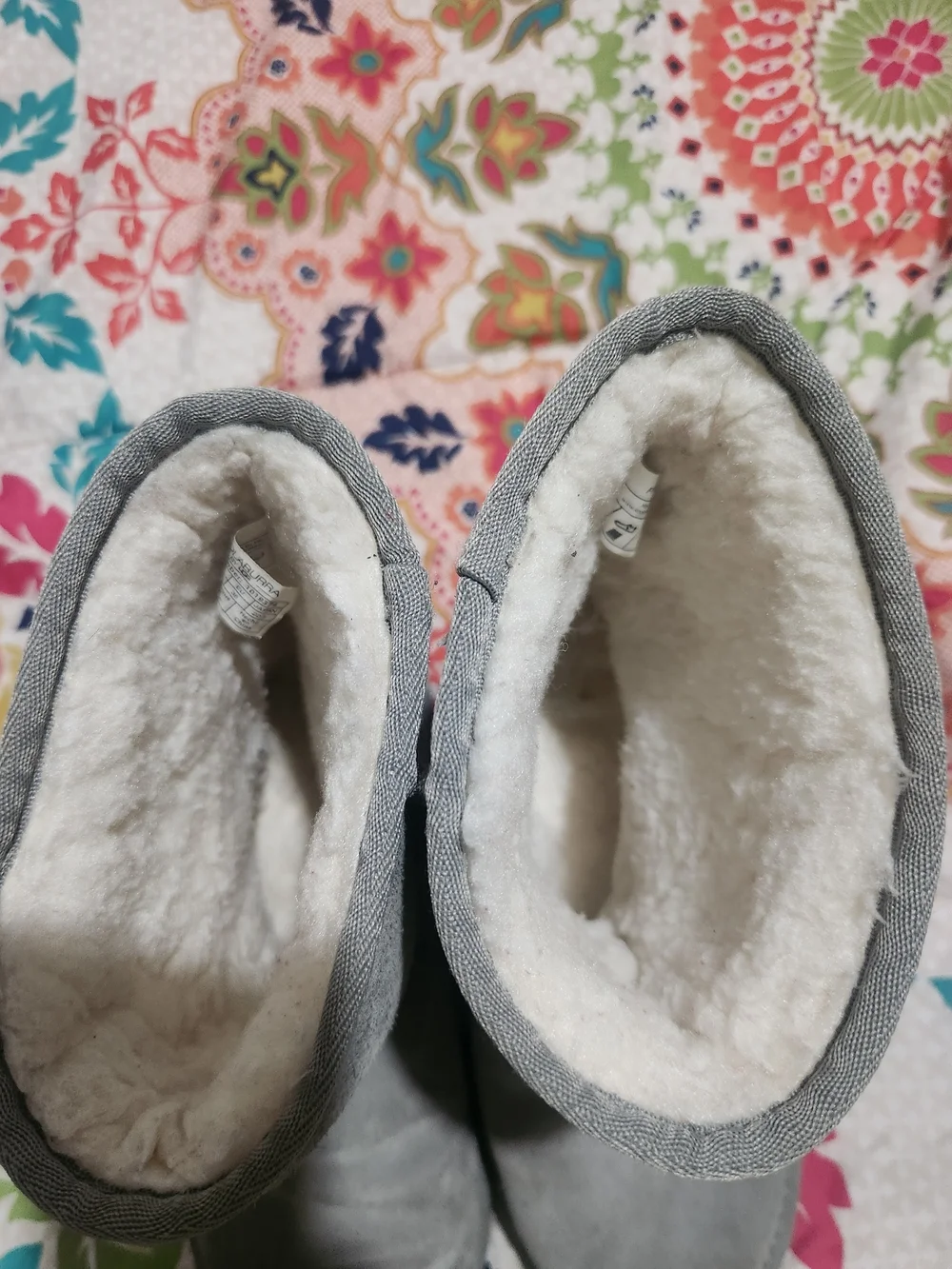 Koolaburra By UGG Koola Short Boots Light Gray Suede
